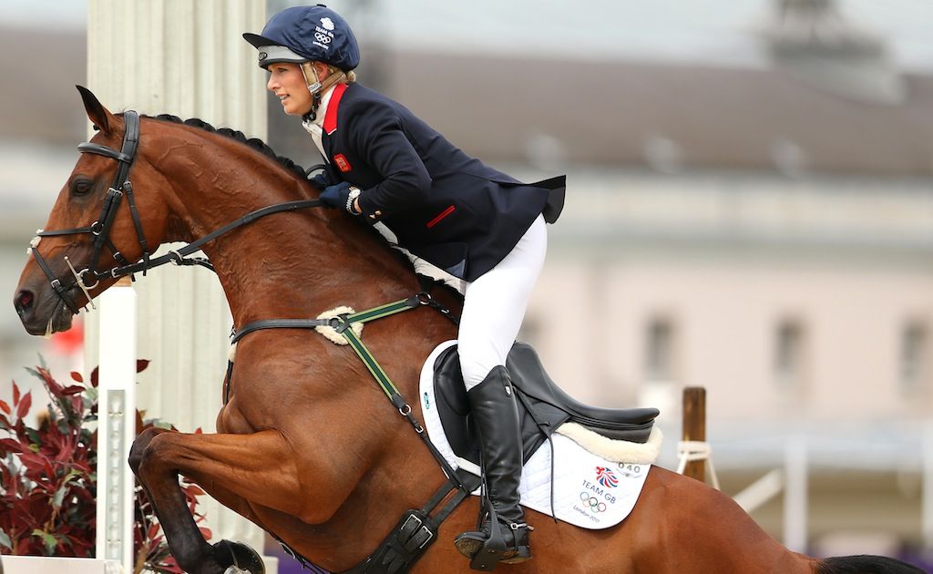 Zara Phillips on High Kingdom has helped Great Britain to a silver medal. Zara Phillips on High Kingdom has helped Great Britain to a silver medal.