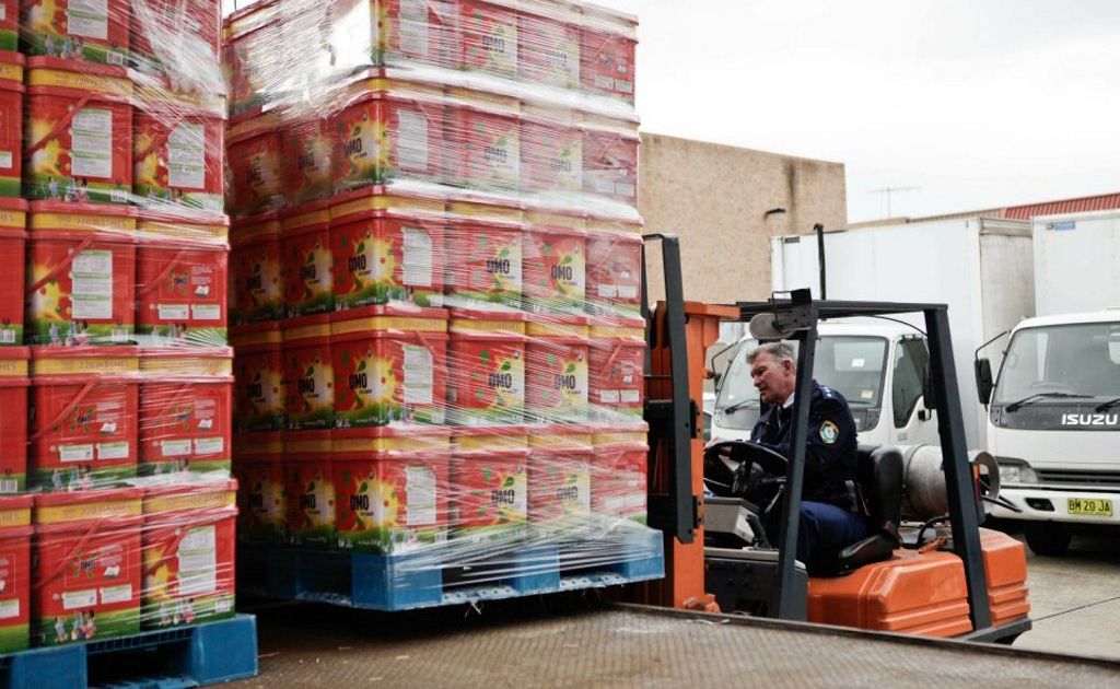 Washing powder pic - supplied by NSW Police Washing powder pic - supplied by NSW Police