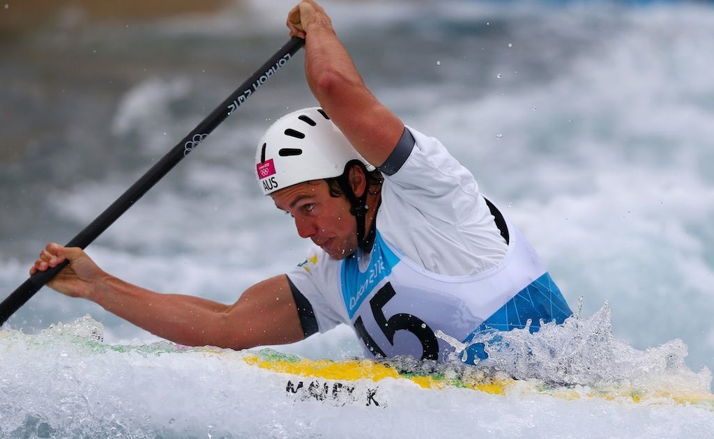 Kynan Maley has finished sixth in the C1 slalom. Kynan Maley has finished sixth in the C1 slalom.