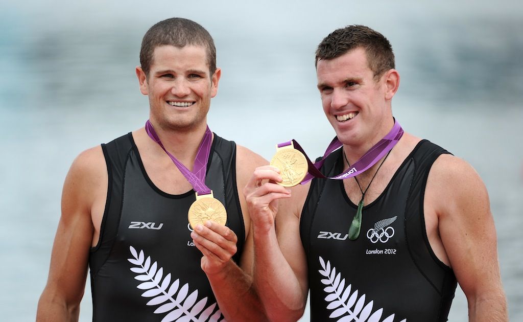 Joseph Sullivan and Nathan Cohen have won New Zealand's first gold medal of the London Olympics. Joseph Sullivan and Nathan Cohen have won New Zealand's first gold medal of the London Olympics.