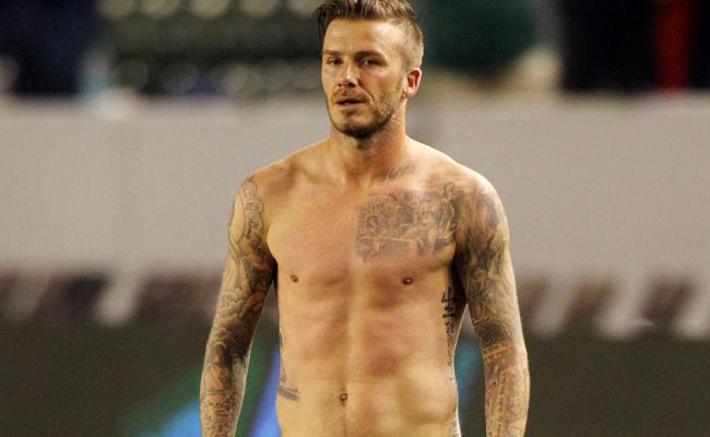 Soccer superstar David Beckham. Soccer superstar David Beckham.