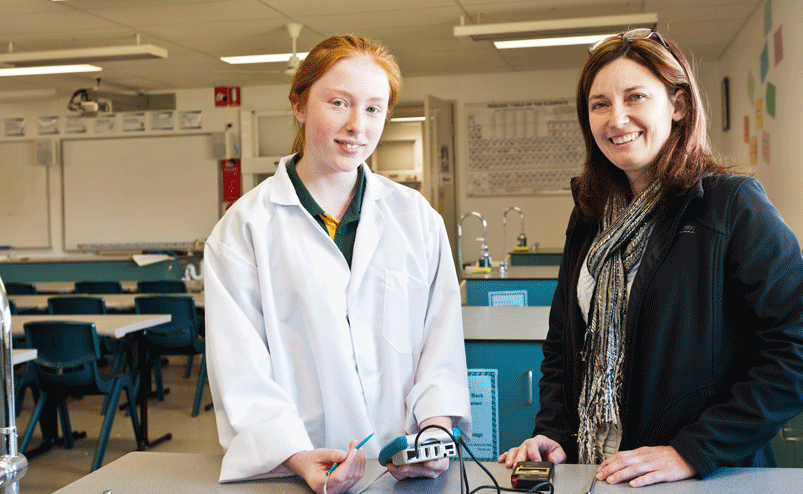 Toowoomba student Rachel Rognoni and teacher Amanda Kilgour put scientific experimentation to work in this year's inaugural Science for Growth Awards. Toowoomba student Rachel Rognoni and teacher Amanda Kilgour put scientific experimentation to work in this year's inaugural Science for Growth Awards.