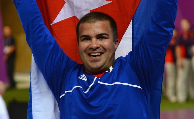 Shooter Leuris Pupo has won Cuba's first gold at the London Olympics. Shooter Leuris Pupo has won Cuba's first gold at the London Olympics.