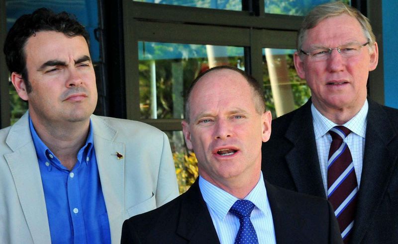 Meeting in Airlie Beach, Premier Campbell Newman joined Deputy Premier Jeff Seeney in making the announcement. Meeting in Airlie Beach, Premier Campbell Newman joined Deputy Premier Jeff Seeney in making the announcement.