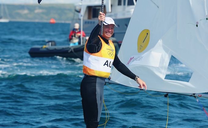 Tom Slingsby has won Australia's second gold medal of the London Olympics. Tom Slingsby has won Australia's second gold medal of the London Olympics.