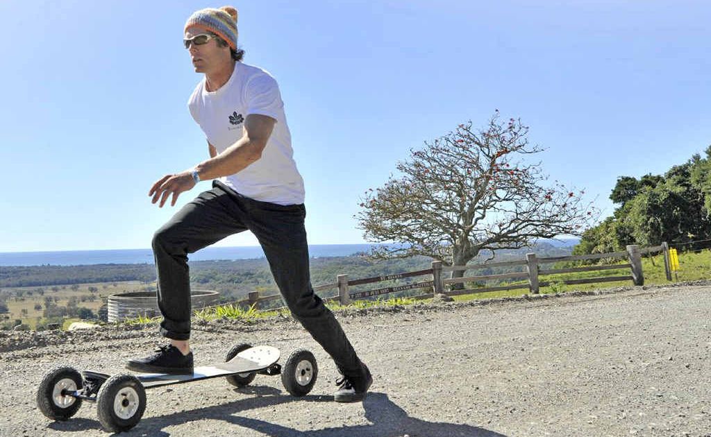 Chad Kolcze will be skateboarding from Canberra to Thredbo in September. Chad Kolcze will be skateboarding from Canberra to Thredbo in September.