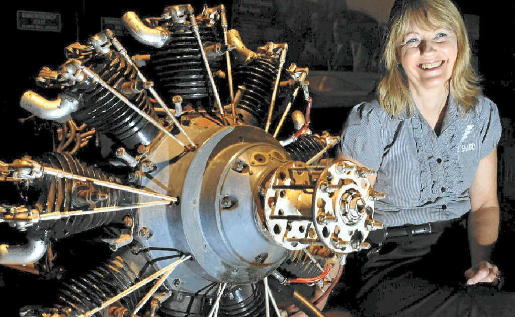 Hinkler Hall of Aviation team member Yvonne Norris. Hinkler Hall of Aviation team member Yvonne Norris.