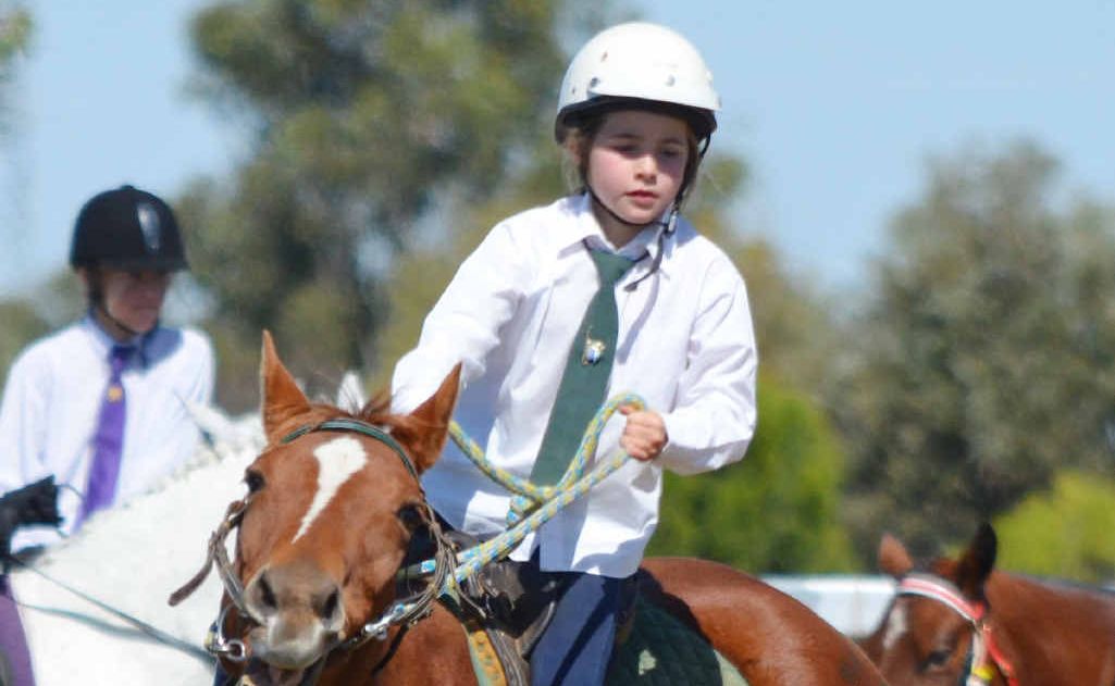 A Mackenzie River Pony Club rider in action at the Blackwater gymkhana at the weekend. A Mackenzie River Pony Club rider in action at the Blackwater gymkhana at the weekend.