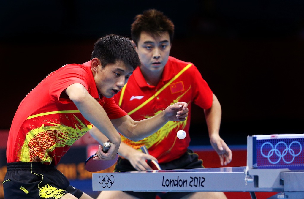 China has completed a clean sweep of the table tennis competitions in London. China has completed a clean sweep of the table tennis competitions in London.