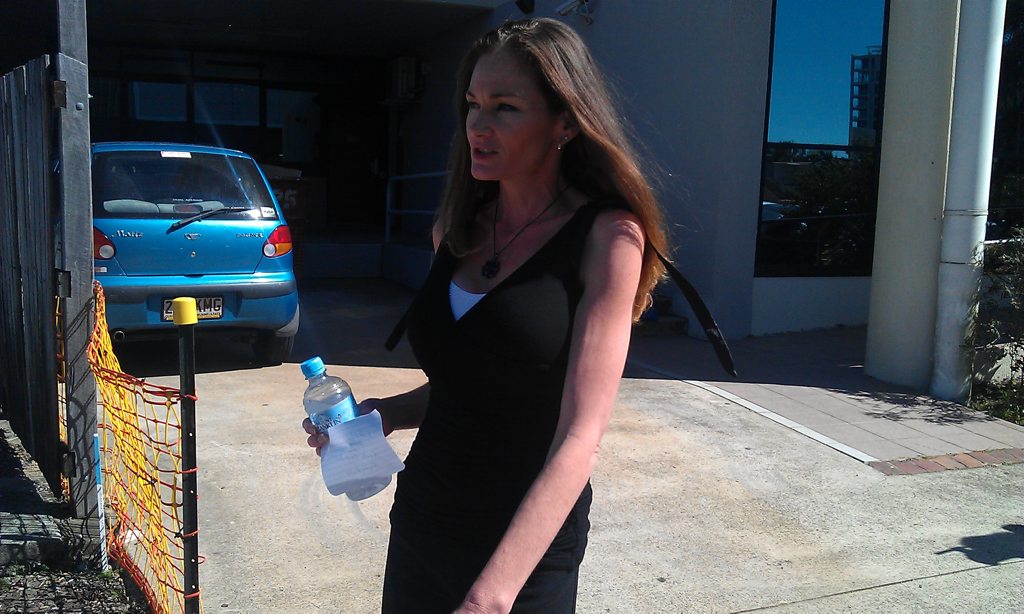 Pieta Michelle Morgan at Maroochydore Magistrates Court. Pieta Michelle Morgan at Maroochydore Magistrates Court.