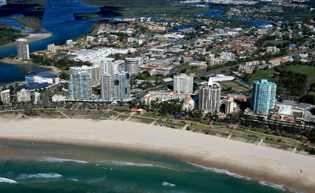 Tweed shire and Coolangatta from the air. Tweed shire and Coolangatta from the air.