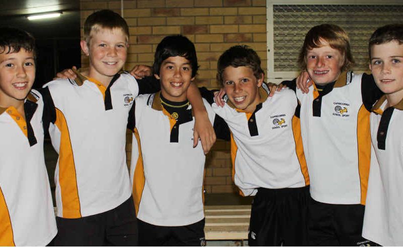 The Emerald boys who are heading to Brisbane today to compete at the State Championships for Capricornia. The Emerald boys who are heading to Brisbane today to compete at the State Championships for Capricornia.