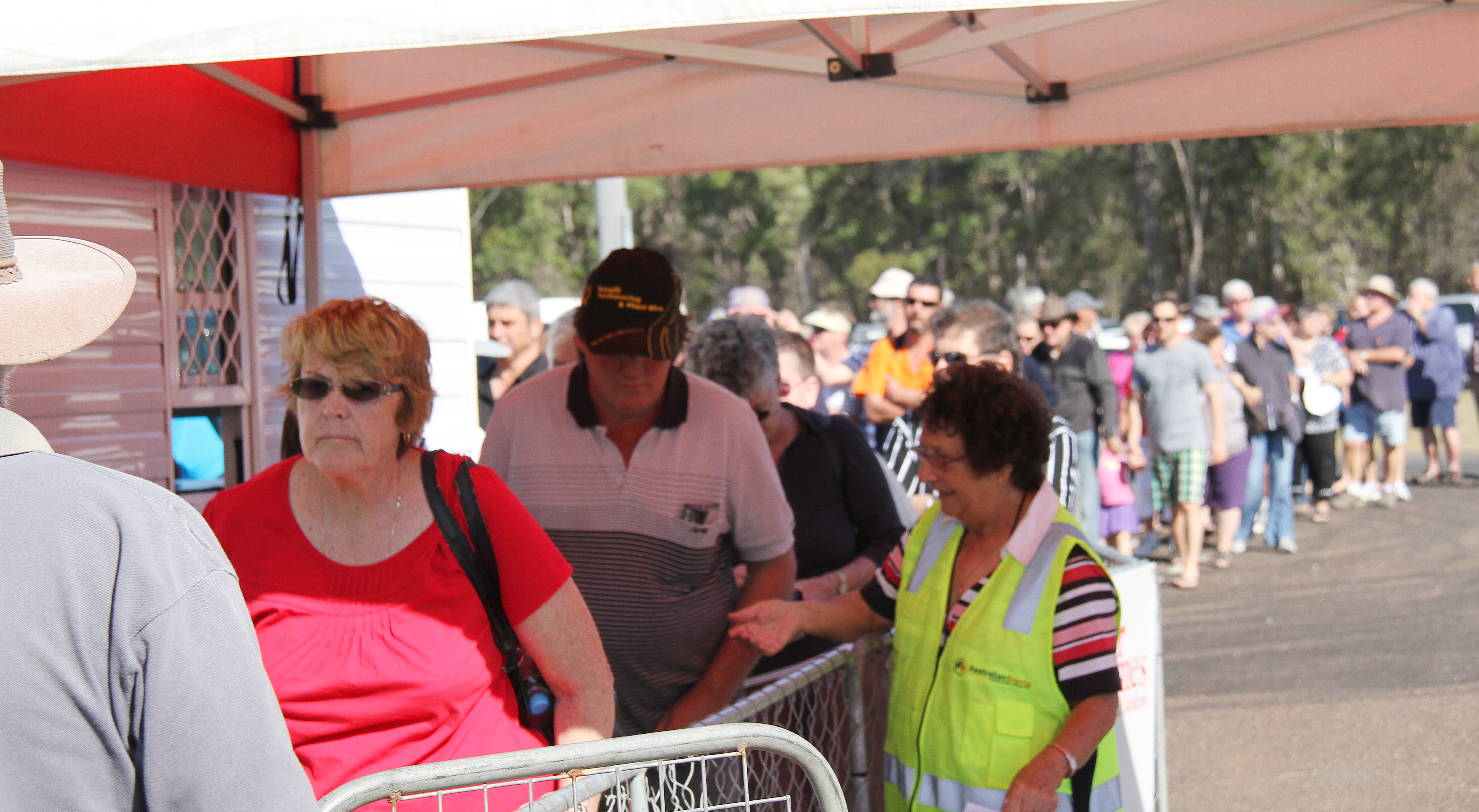 BIG crowds have come through the gate at the Wide Bay Fraser Coast Home Show and Caravan Camping Expo this morning.