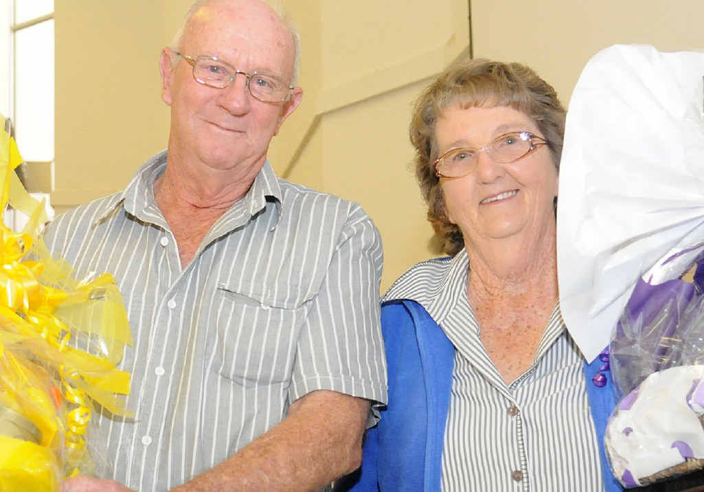 Rex Hoffman and Maureen Maguire.