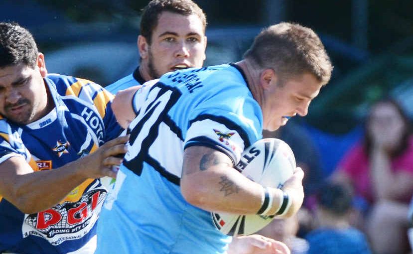 TESTING TIME: Expect to see big Woolgoolga prop Matt Cheeseman make a beeline for Macleay Valley’s smaller halves combination. TESTING TIME: Expect to see big Woolgoolga prop Matt Cheeseman make a beeline for Macleay Valley’s smaller halves combination.