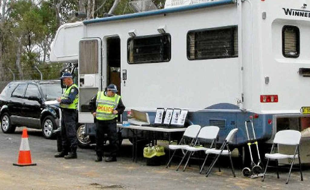 Police plan on having more random drug driving testing units set up in future. Police plan on having more random drug driving testing units set up in future.