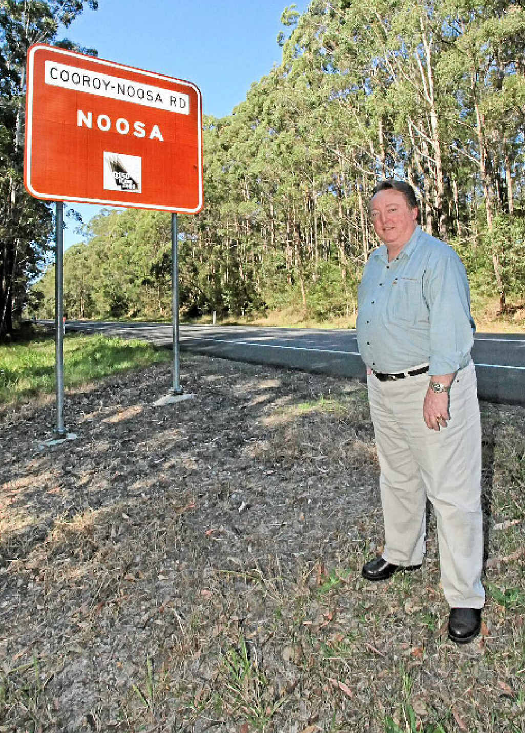 Glen Elmes says these ugly road signs will be removed. Glen Elmes says these ugly road signs will be removed.