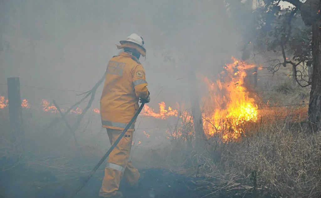A total fire ban remains in place on the Coffs Coast today. Strong winds also led to blackouts overnight. A total fire ban remains in place on the Coffs Coast today. Strong winds also led to blackouts overnight.