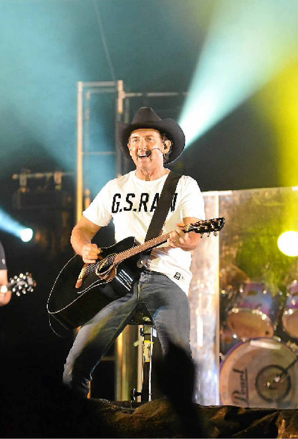 Country music star Lee Kernaghan performing at last year’s Gympie Music Muster. Country music star Lee Kernaghan performing at last year’s Gympie Music Muster.