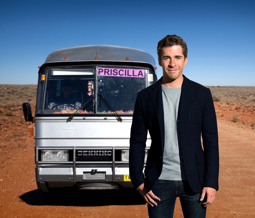 Hugh Sheridan hosts the TV series I Will Survive: Priscilla. Hugh Sheridan hosts the TV series I Will Survive: Priscilla.