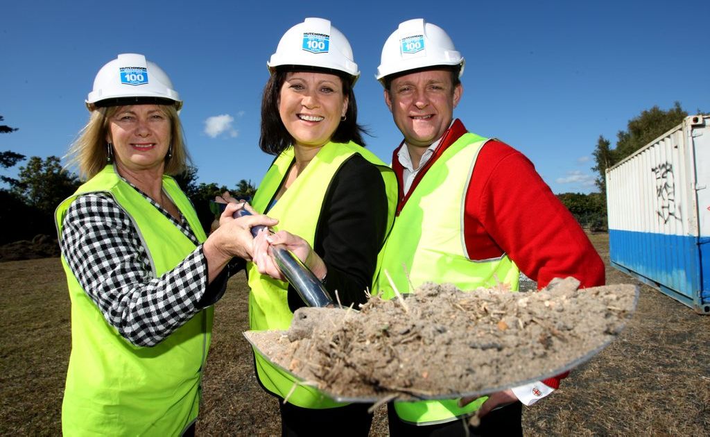 Diane Blanckensee, Justine Elliott and Austin Sterne on site at the region's new super clinic. Diane Blanckensee, Justine Elliott and Austin Sterne on site at the region's new super clinic.