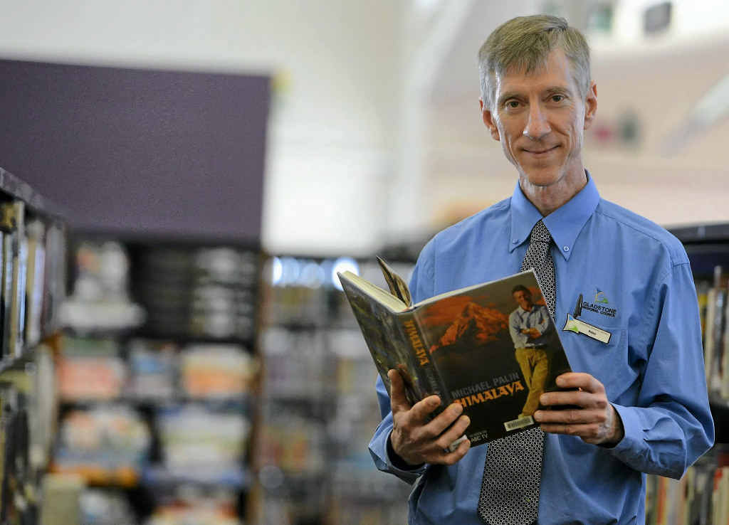 Peter Cramb is retiring after 15 years as library manager at the Gladstone library, and means to travel.