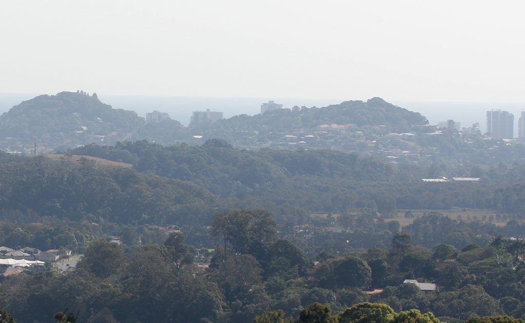 A smoke haze descended over Tweed Heads and the hinterland on Thursday. A smoke haze descended over Tweed Heads and the hinterland on Thursday.