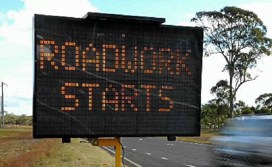 ROAD REPAIRS: Victorian drivers have a few delays ahead. ROAD REPAIRS: Victorian drivers have a few delays ahead.