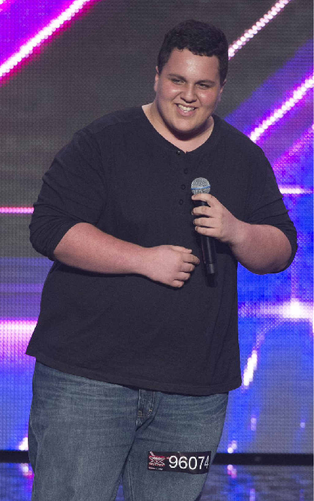 Judah Kelly makes the cut at the X-Factor auditions on the Gold Coast.