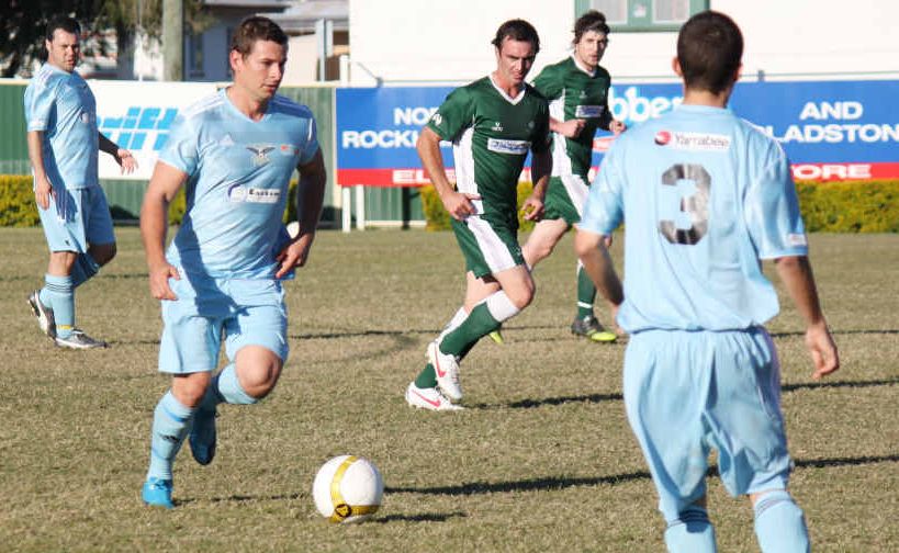 Emerald Eagles’ Cody Clarke on the run against Frenchville at the Frenchville Sports Club in Rockhampton earlier this year. Emerald Eagles’ Cody Clarke on the run against Frenchville at the Frenchville Sports Club in Rockhampton earlier this year.