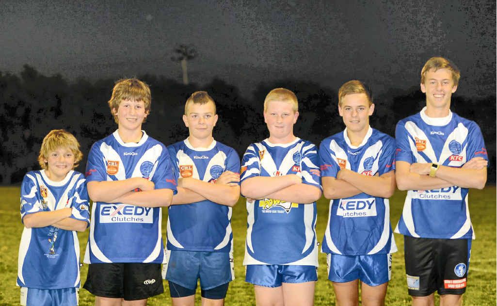 Rhys Williams (U10), Ben Liyou (U11), Lewis Cooper (U12), Luke Sinclair (U13), Daniel Lavender (U14), and Rhys Hambly (U16). Rhys Williams (U10), Ben Liyou (U11), Lewis Cooper (U12), Luke Sinclair (U13), Daniel Lavender (U14), and Rhys Hambly (U16).