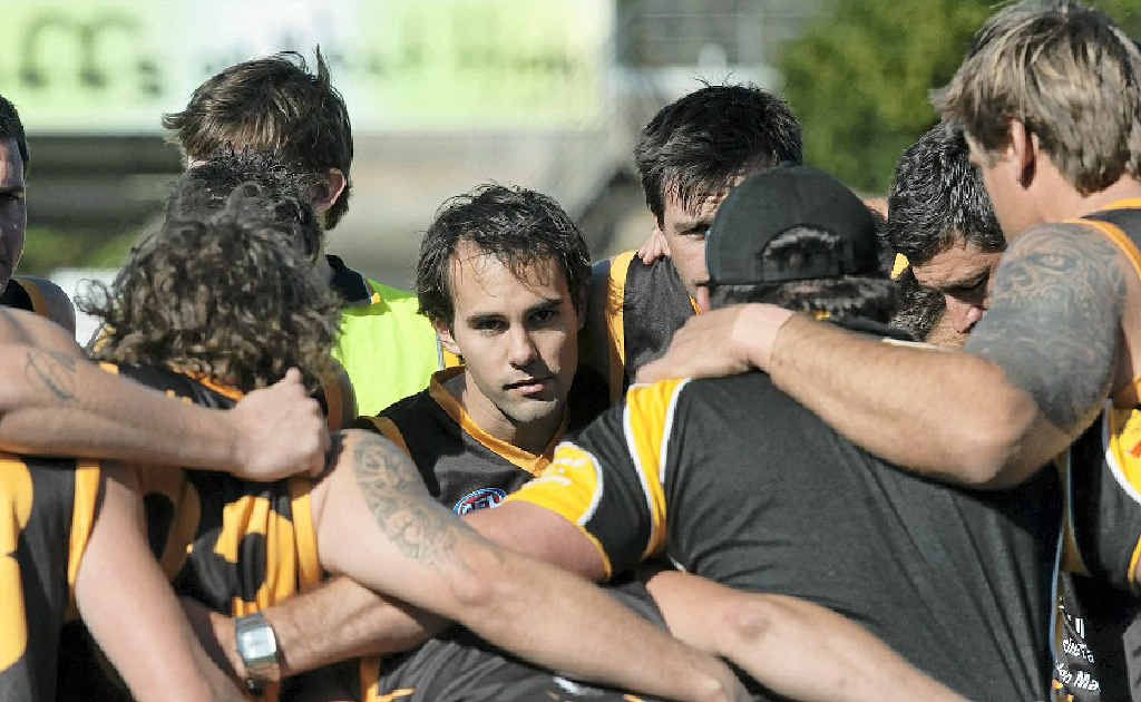 The North Coast AFL Grand final against Sawtell/Toormina Saints at Coffs Harbour’s BCU International Stadium. The North Coast AFL Grand final against Sawtell/Toormina Saints at Coffs Harbour’s BCU International Stadium.