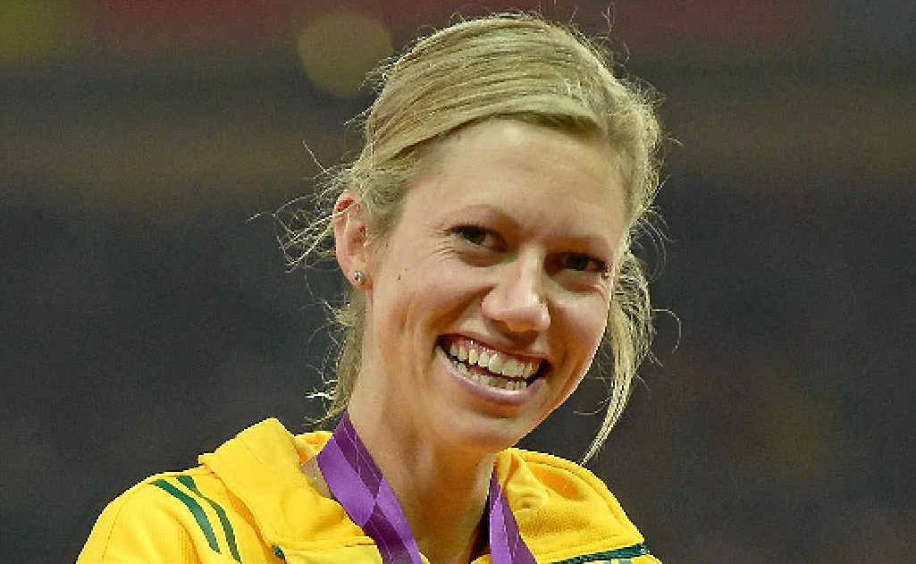 Carlee Beattie with her silver medal after the F46 long jump at the Paralympics. Carlee Beattie with her silver medal after the F46 long jump at the Paralympics.