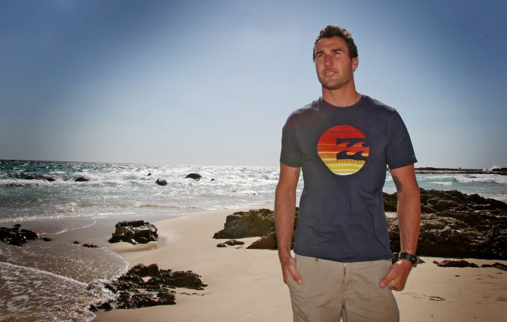 Joel Parkinson at Snapper Rocks. Joel Parkinson at Snapper Rocks.