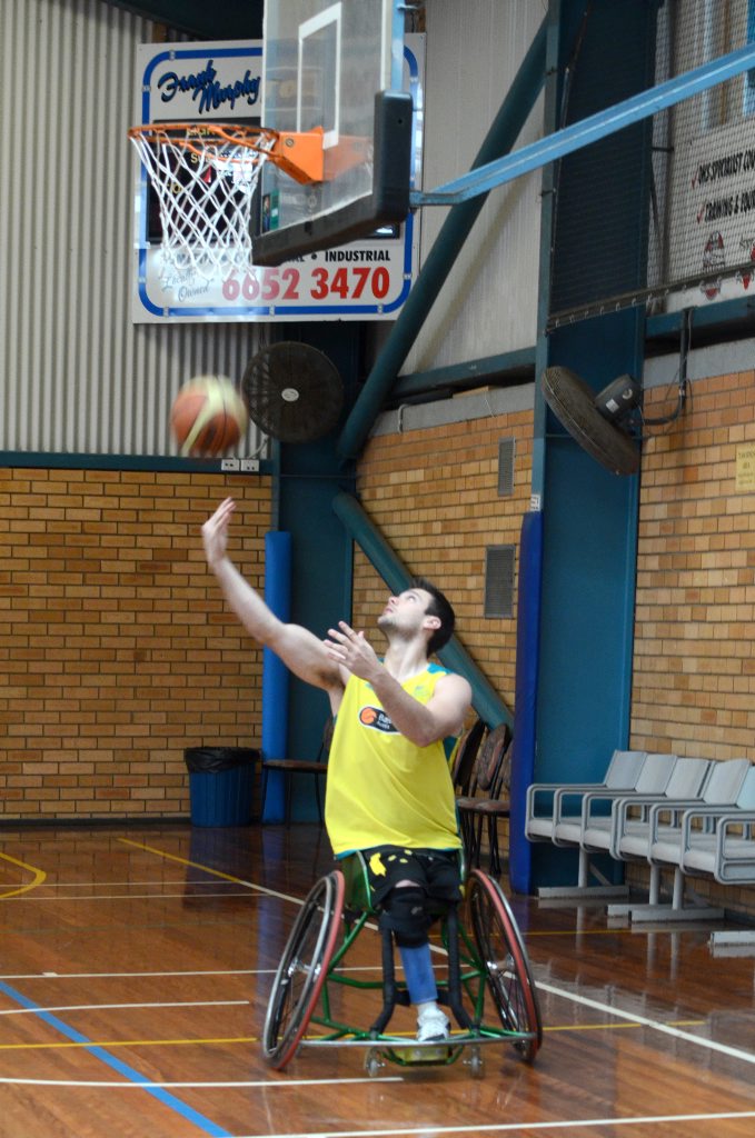 Bill Latham is on the brink of Paralympic glory with the Australian Rollers set to play Canada in the gold medal match. Bill Latham is on the brink of Paralympic glory with the Australian Rollers set to play Canada in the gold medal match.