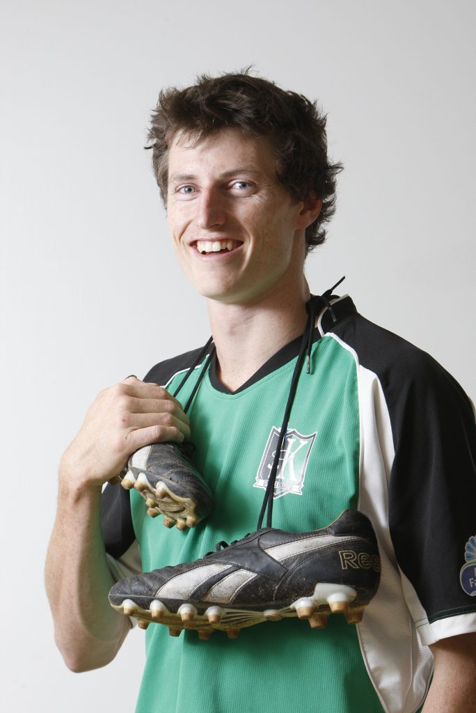 Division 1 Ipswich Knights player Peter Drager was one of the golden boot winners for 2011. Division 1 Ipswich Knights player Peter Drager was one of the golden boot winners for 2011.