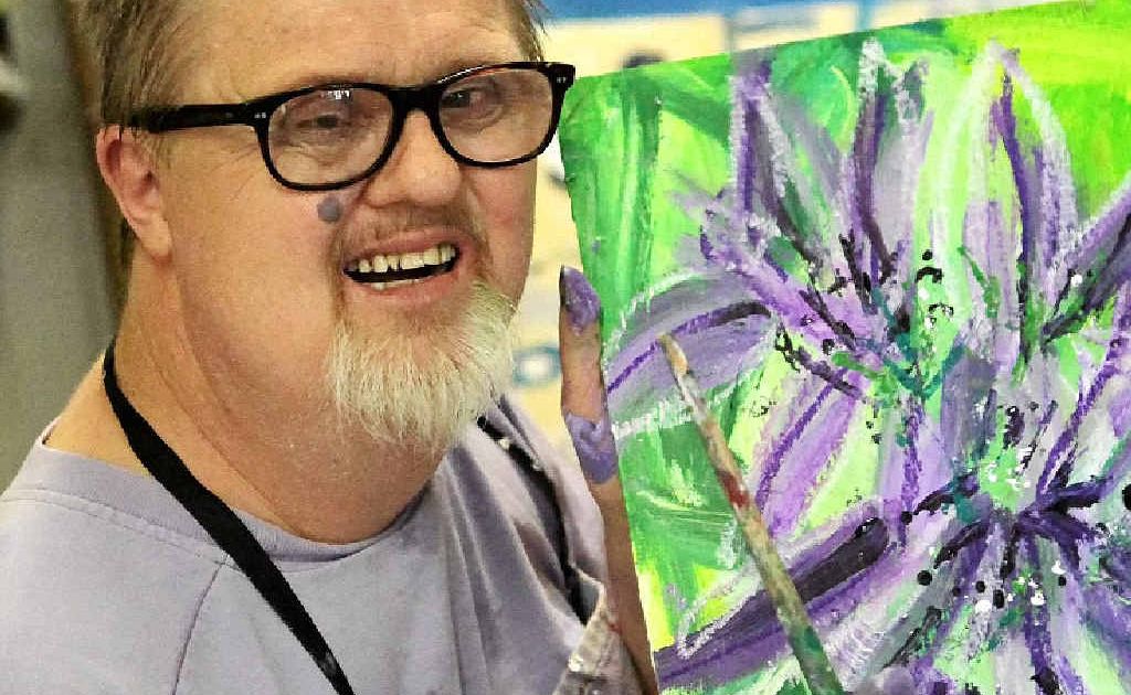 Peter Rowe has found freedom in painting. Peter Rowe has found freedom in painting.