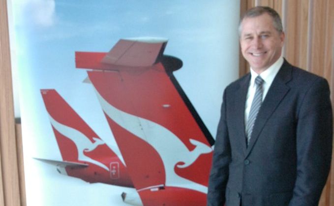 Qantaslink executive John Gissing is excited about announcement of direct Gladstone to Sydney flights yesterday at Gladstone Airport. Qantaslink executive John Gissing is excited about announcement of direct Gladstone to Sydney flights yesterday at Gladstone Airport.