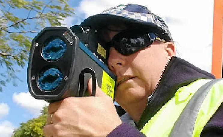 The man told police he had to speed because he was nearly out of fuel (file photo). The man told police he had to speed because he was nearly out of fuel (file photo).
