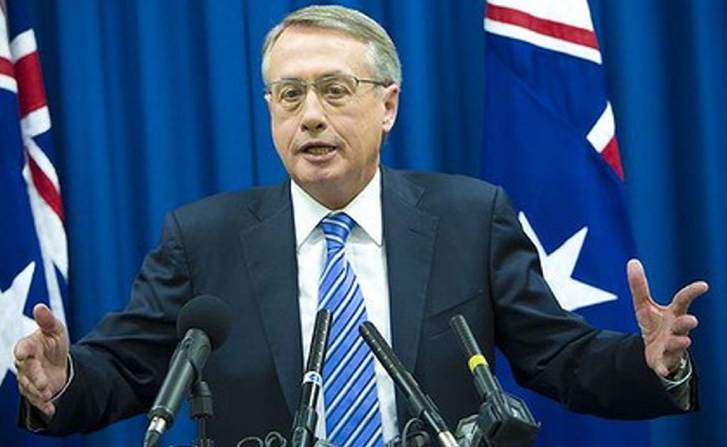 Treasurer Wayne Swan Treasurer Wayne Swan