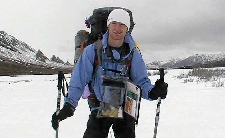 Extreme adventurer John Cantor in Alaska. Extreme adventurer John Cantor in Alaska.