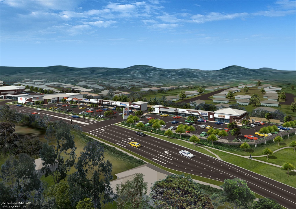 An artist's impression of the $6m Bli Bli River Market upgrade.