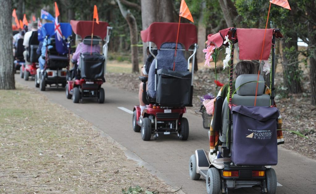 Work on a new mobility scooter corridor is set to get underway. Work on a new mobility scooter corridor is set to get underway.