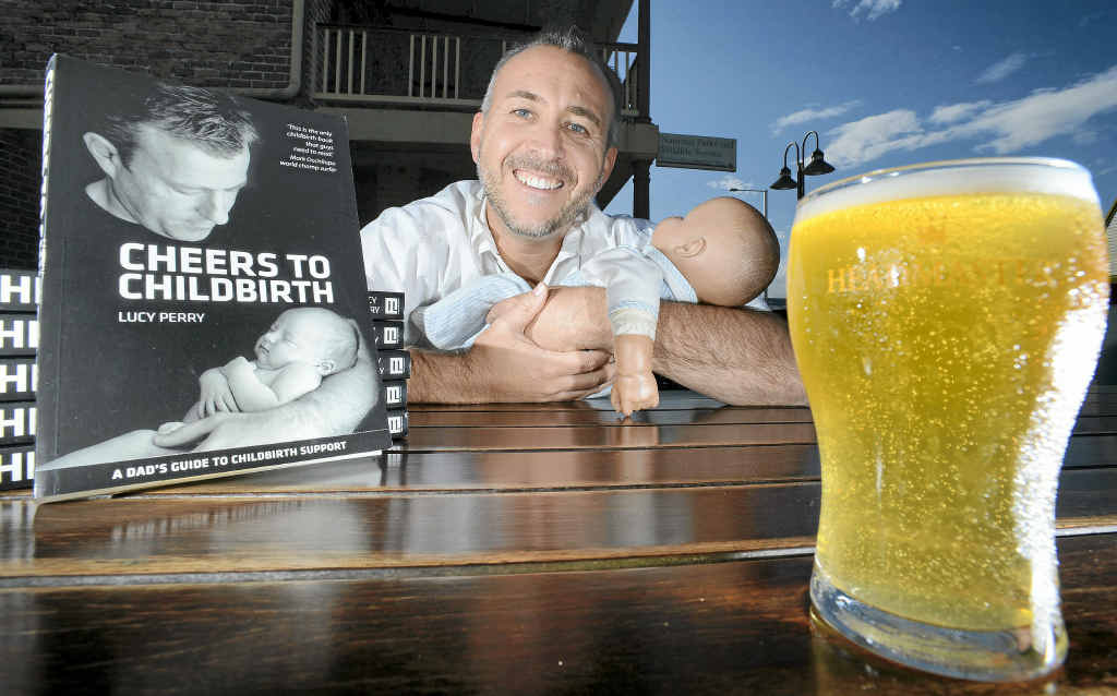 Darren Mattock is running childbirth education classes for dads at the pub called Beer + Bubs. Darren Mattock is running childbirth education classes for dads at the pub called Beer + Bubs.