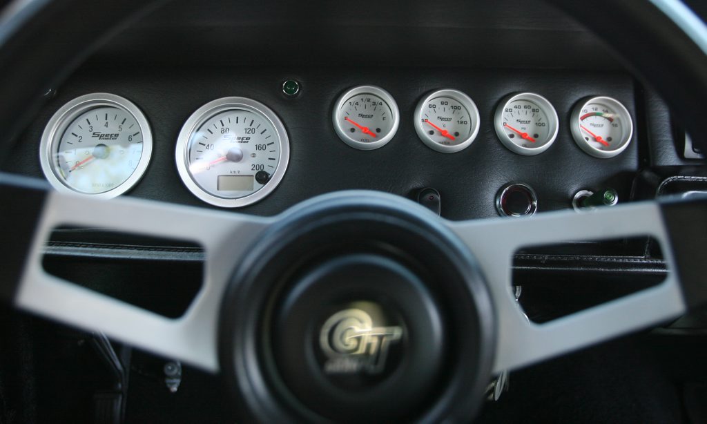 Dashboard of a 1968 Dodge Charger. Photo: Chris Ison / The Morning Bulletin Dashboard of a 1968 Dodge Charger. Photo: Chris Ison / The Morning Bulletin