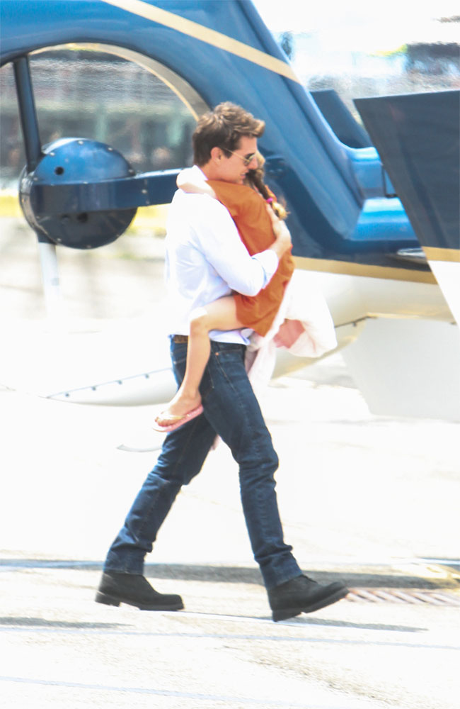 Tom Cruise and Suri Tom Cruise and Suri