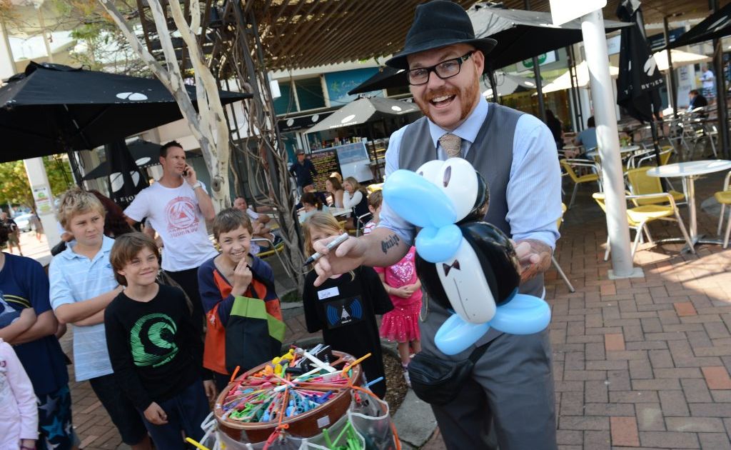 This year's Coffs Harbour International Buskers and Comedy Festival is being filmed by the BBC. This year's Coffs Harbour International Buskers and Comedy Festival is being filmed by the BBC.