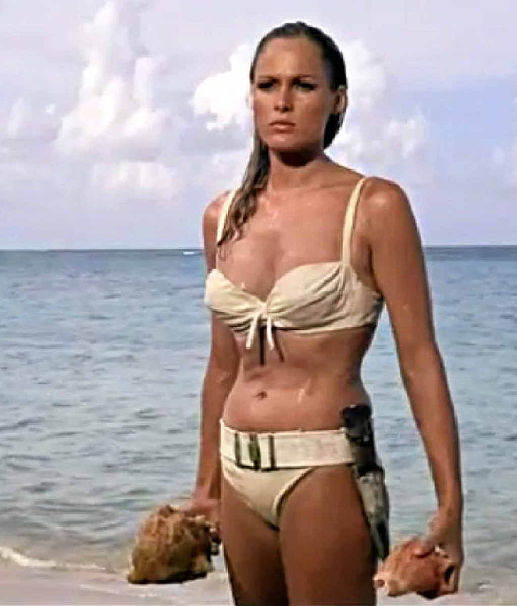 We can't all look like Ursula Andress in a bikini. We can't all look like Ursula Andress in a bikini.