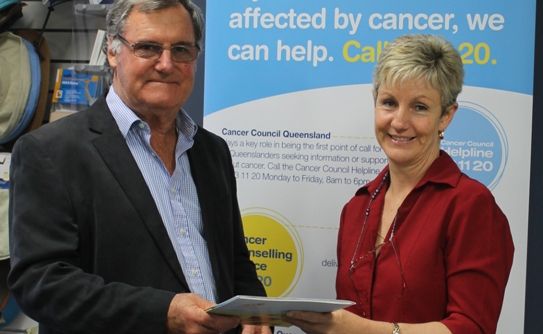 Donation Helps Cancer Council Qld Daily Mercury