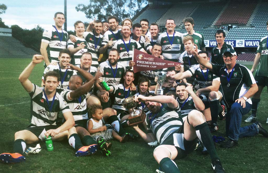 The Ipswich Rangers took out the Barber Cup rugby union premiership after a gutsy win against Wynnum at Ballymore on Saturday. The Ipswich Rangers took out the Barber Cup rugby union premiership after a gutsy win against Wynnum at Ballymore on Saturday.